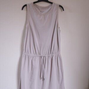 Women’s Athleta Size M Tan Drawstring Dress